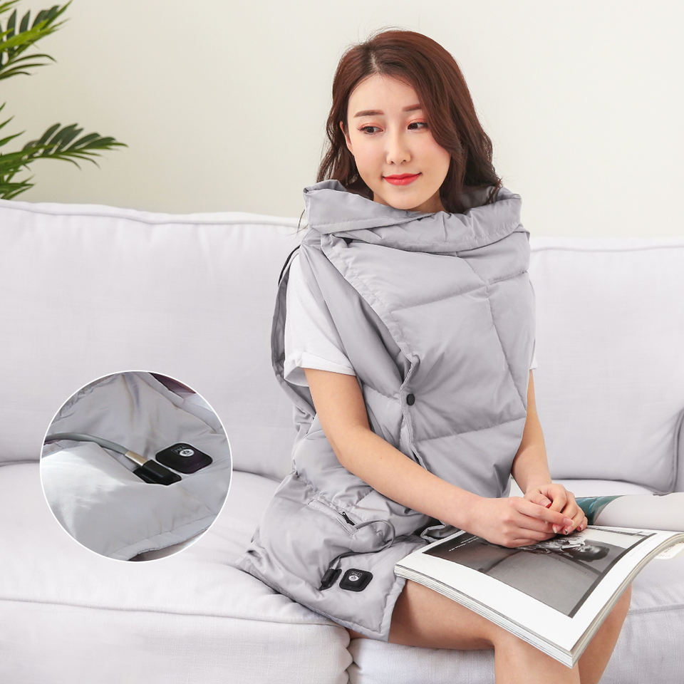 Electric Heated Blanket USB Charge 3 in1 Heated Blanket Portable